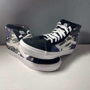 Purple Camo Vans